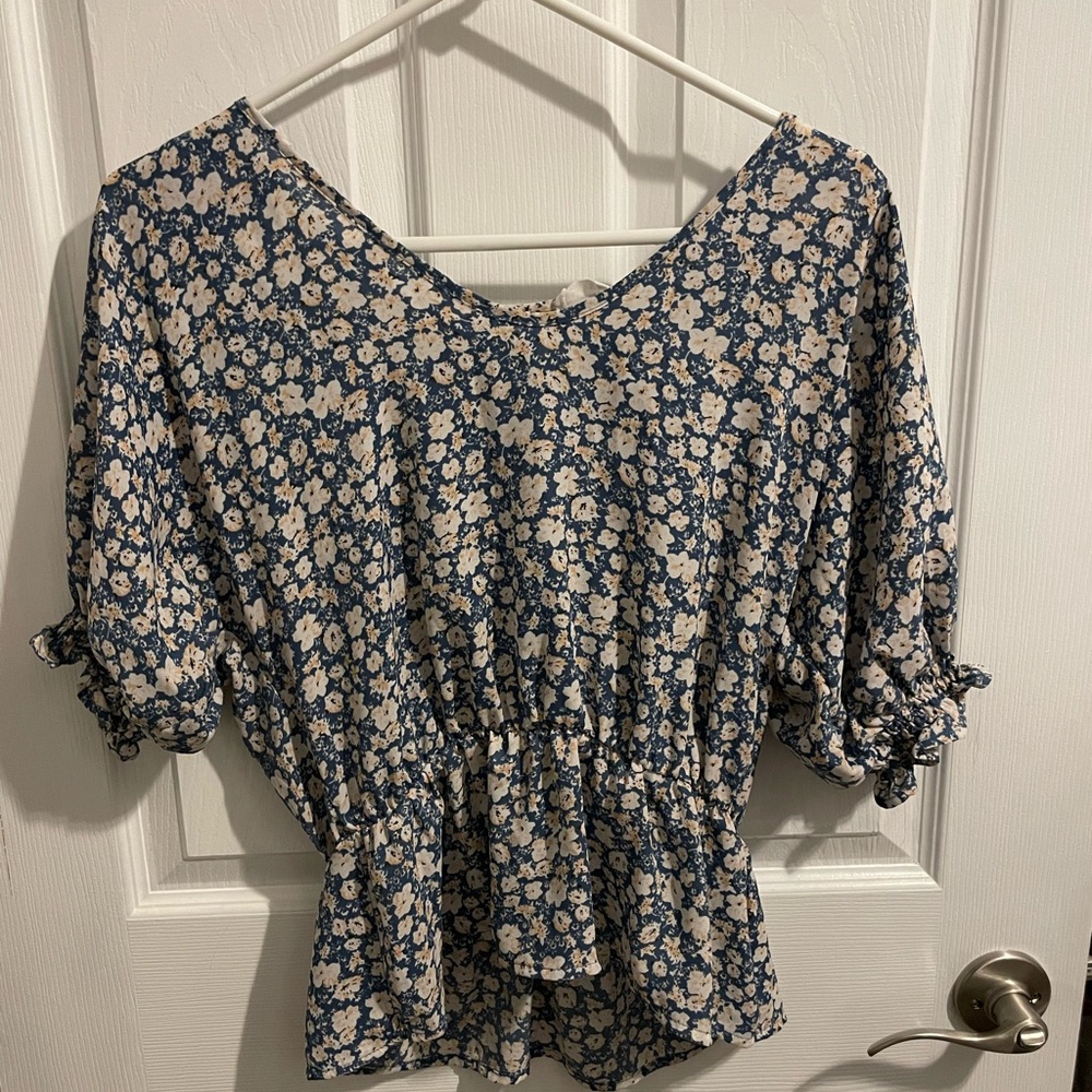 Dressy Floral Top